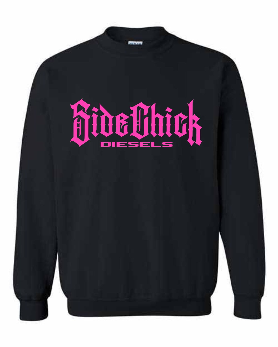 SIDECHICK CREWNECK BLACK/PINK