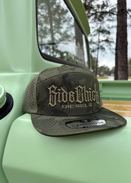 SIDECHICK DIESELS HAT GREEN/GREEN CAMO