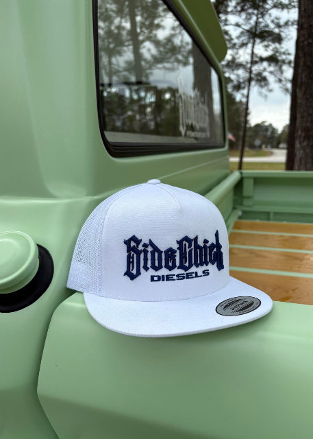 SIDECHICK DIESELS HAT BLUE/WHITE