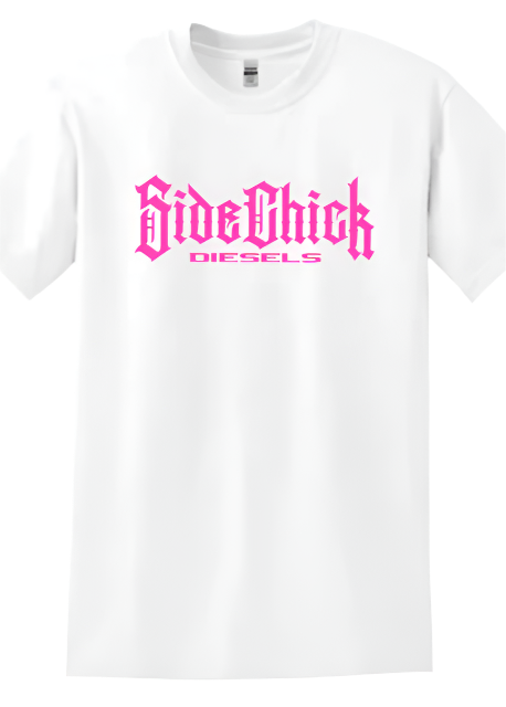 SIDE CHICK DIESELS ADULT WHITE/PINK
