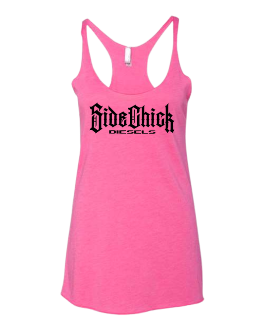 SIDECHICK PINK TANK TOP