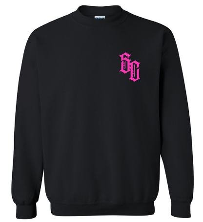 SIDECHICK MAFIA PINK CREWNECK
