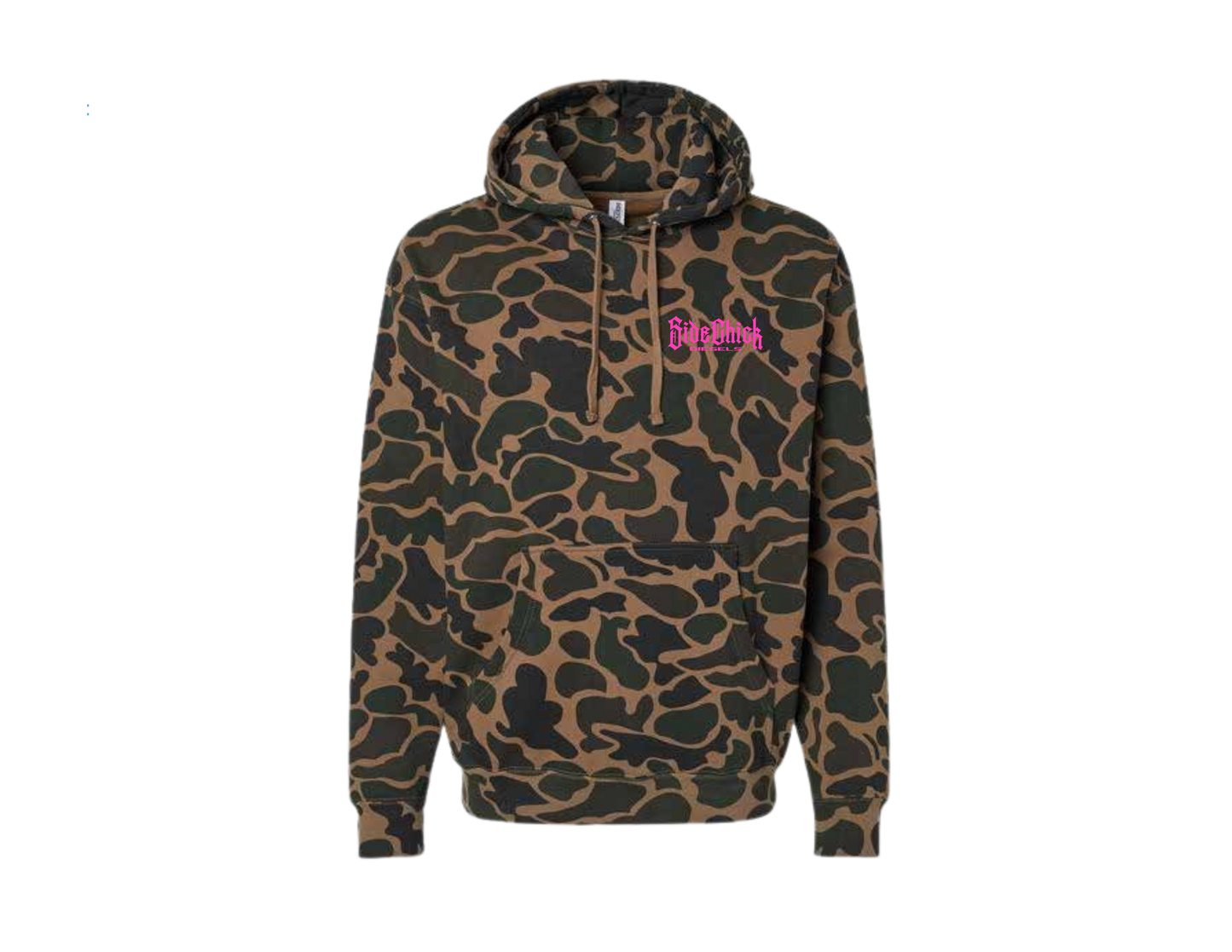 Duck Camo Hoodie pink