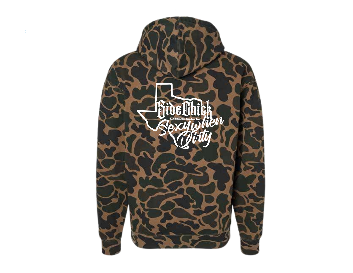 Duck Camo Hoodie white