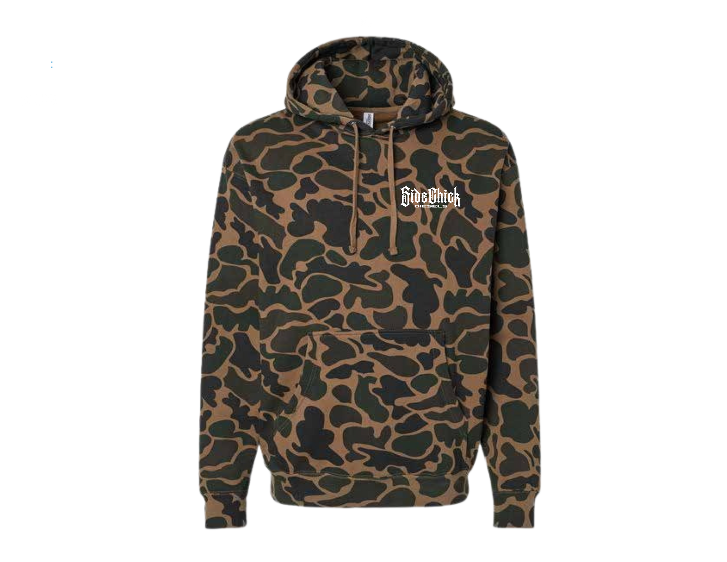 Duck Camo Hoodie white